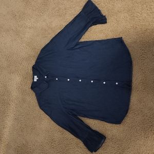 Crown & Ivy Denim Shirt, Size XL